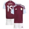 Aston Villa Diaby 19 Hjemme 2024-25 - Barn Draktsett